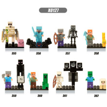 (X0127(8pcs)) Minecraft My World Series Minifigure Fit Lego Building & Construction Toys