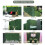 18x Plant Artificial Mat Wall Hedge Grass Fence Foliage Panel Decor 3