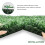 18x Plant Artificial Mat Wall Hedge Grass Fence Foliage Panel Decor 12