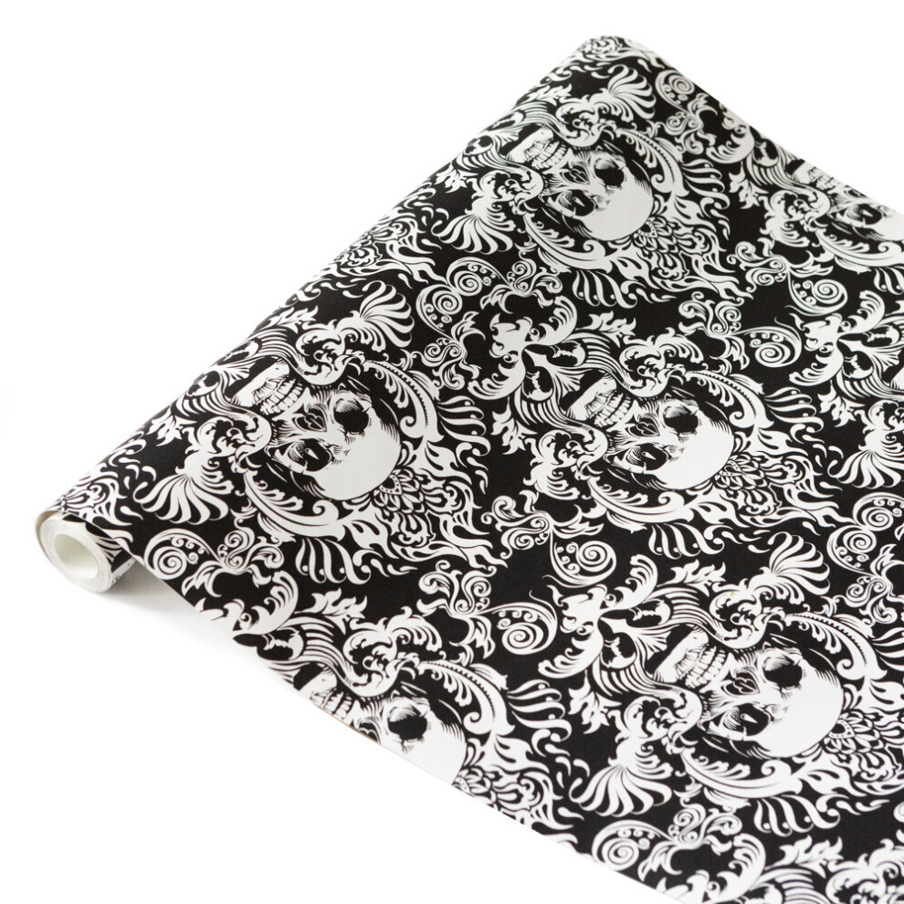 Fine Decor Nu Wallpaper Fieri Peel & Stick Wallpaper Black