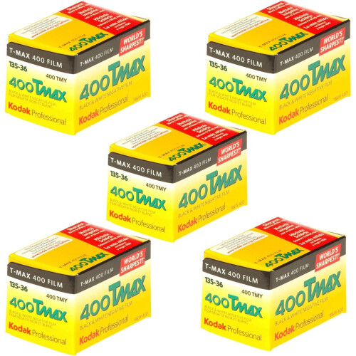 Kodak T-Max 400 36 Opnames Zwart-Wit 3-Pack