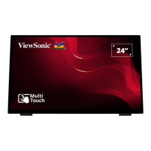 ViewSonic TD2465 - LED monitor - 24" (23.8" viewable) - touchscreen - 1920 x 1080 Full HD (1080p) @ 60 Hz - VA - 250 cd/