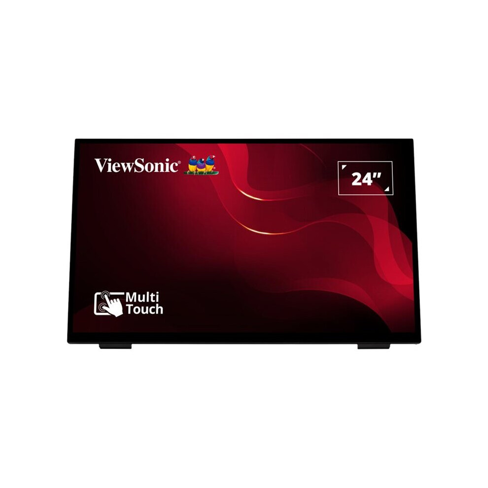 Viewsonic Td2465 - Led Monitor - 24" (23.8" Viewable) - Touchscreen - 1920 X 1080 Full Hd (1080P) @ 60 Hz - Va - 250 Cd/ 766907017885