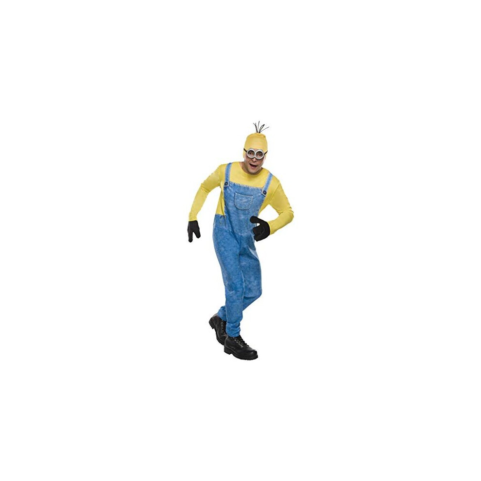 Rubies Rubie's Official Adult's Minion Kevin Costume Costume - Standard, Yellow