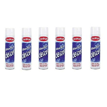 6 x 300ML Clear Car Van De-icer Windscreen Frost Ice New 6 Pack