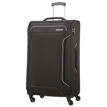 American Tourister Holiday Heat - Spinner Suitcase, 79.5 cm, 108 Litre, Black (Black)