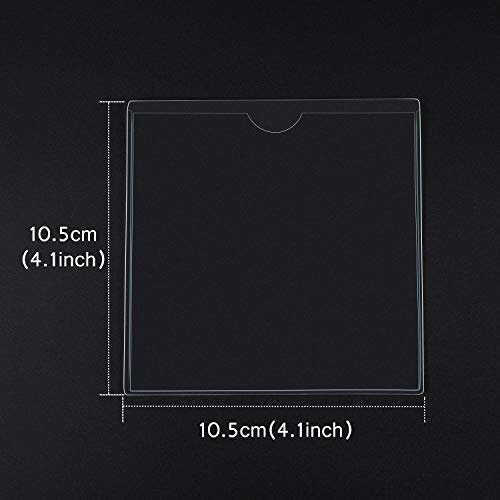 10 Pack Parking Permit Holder, Ticket and Note Holders Compatible with Car, Van, Caravan Windscreen(105 x 105 mm) 2