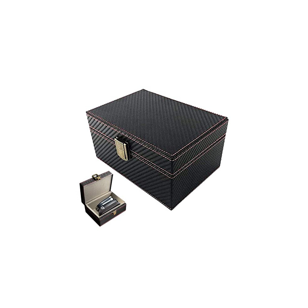 Faraday Box For Car Keys Keyless Signal Blocker Box Carbon Fiber Faraday Pouch Car Key Protector For Key Fob Protector Anti-Theft & Rfid Faraday Box 768484712528