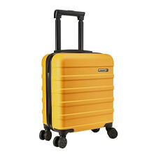 Cabin Max Anode Carry on Suitcase 45x36x20cm Lightweight Hand Luggage Suitable for Easyjet Under Seat (Tuscan Yellow)