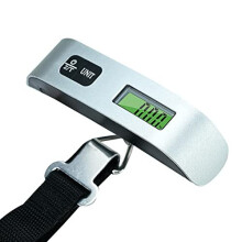 Digital Luggage Scale, 110lb/50kg Travel Weight Scales with Backlight LCD Display, Tare Function, Portable Hanging Scale For Suitcases, Bag, Backpack,
