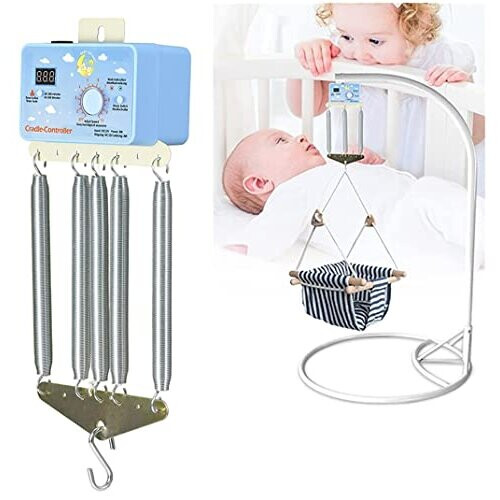 QMZDXH Baby Cradle Controller, Auto Rock Play Vibrating Sleeper Baby Swing  Replacement Motor For Baby Cradle And Baby Hammock