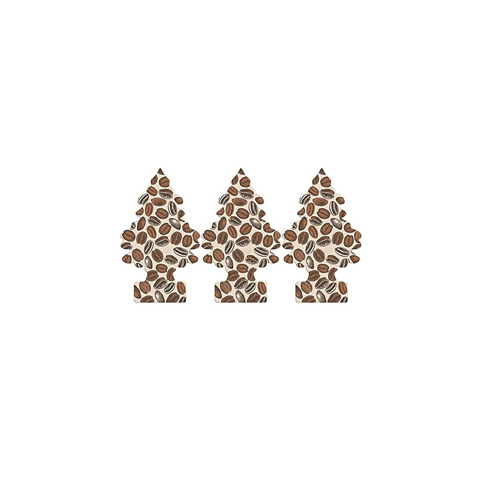 Little Trees Air Freshener Tree Ltz089 Cafe Fragrance For Car Home Boat Caravan - Triple Pack 5015926095370