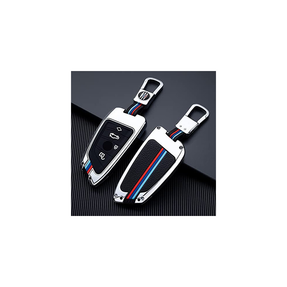 Happyit Zinc Alloy Car Key Cover Cases For Bmw 2 3 5 7 Series 6Gt X1 X3 X5 X6 F45 F46 G20 G30 G32 G11 G12 F48 G01 F15 F85 F16 F86 360? Water Proof 780669794884