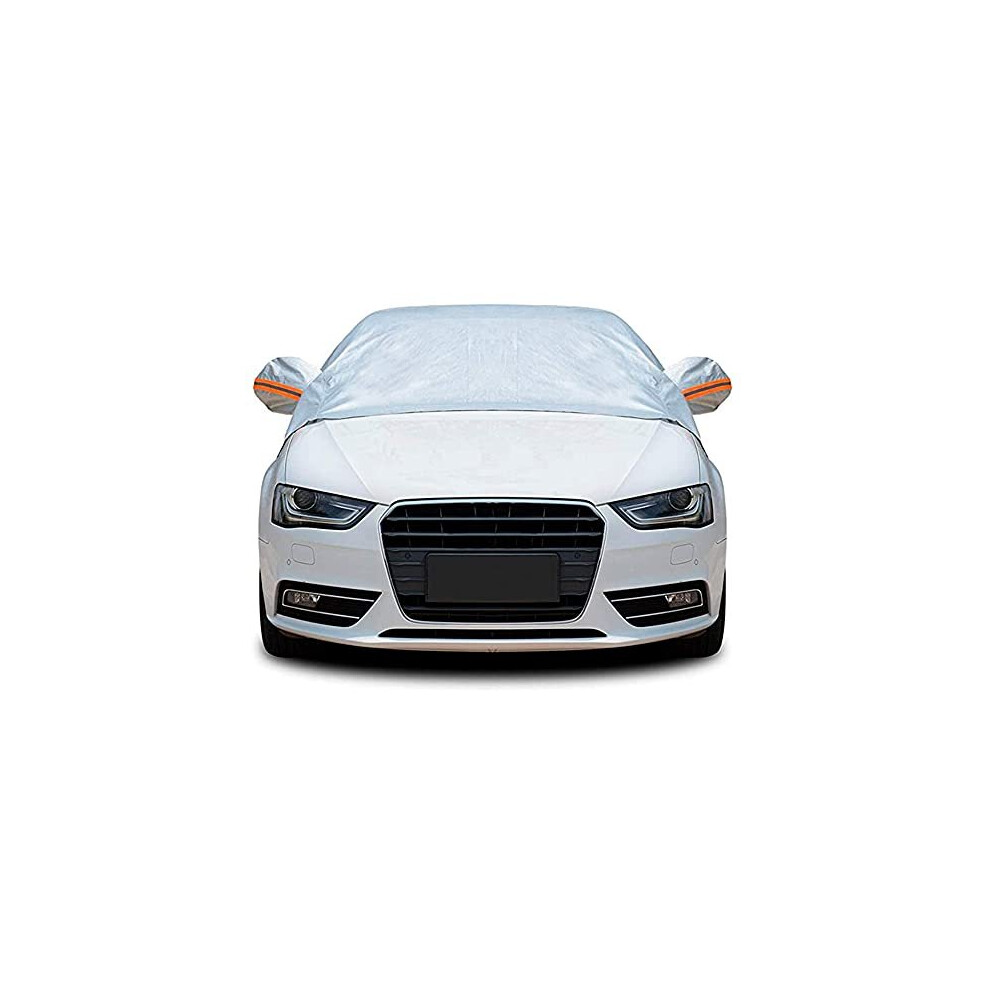 Photos - Car / Motorcycle Cover Tofern Half Car Cover Waterproof Breathable Car Frost Cover All Weather Weatherproof UV Sun Protection Snow Dust Storm Resis