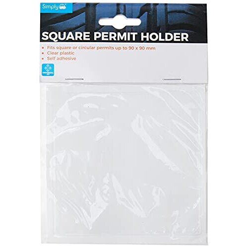 Simply SPH01 Square Car Permit Holder