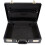 Mens Professional Leather Look Executive Black Briefcase with Combination Locks 4