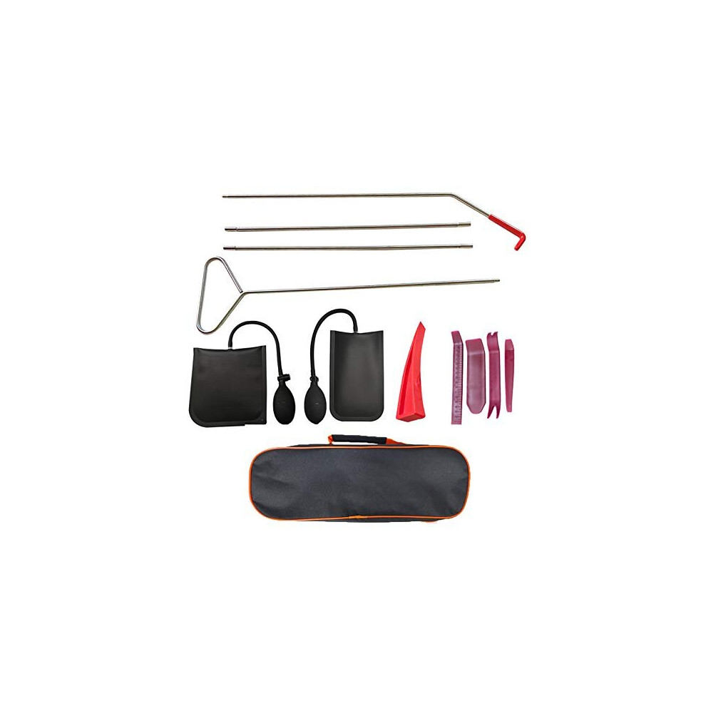 Errum Breakdown Long Reach Kit, Professional Automotive Car Tool Kit Emergency Kit For Car Easy Grabber, With Air Wedge Bag, Non Marring Wedge