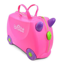Trunki Children?s Ride-On Suitcase and Kid's Hand Luggage: Trixie (Pink)
