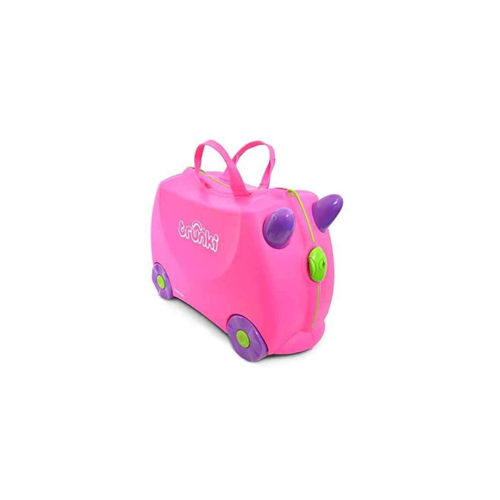 Trunki Children?s Ride-On Suitcase and Kid's Hand Luggage: Trixie (Pink)