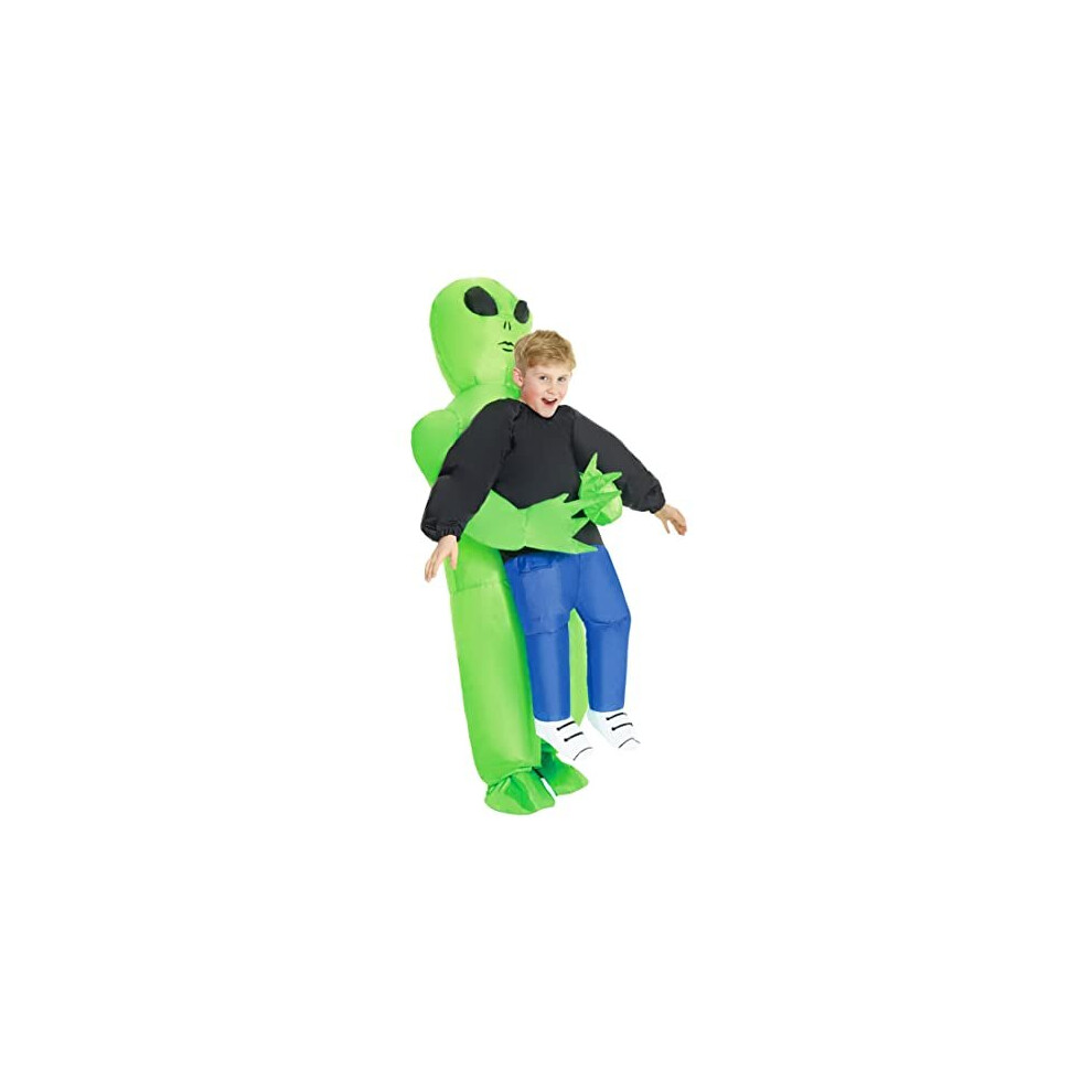 Morph Green Inflatable Alien Costume Kids Inflatable Costumes For Kids Blow Up Halloween Costumes For Kids Boys Girls