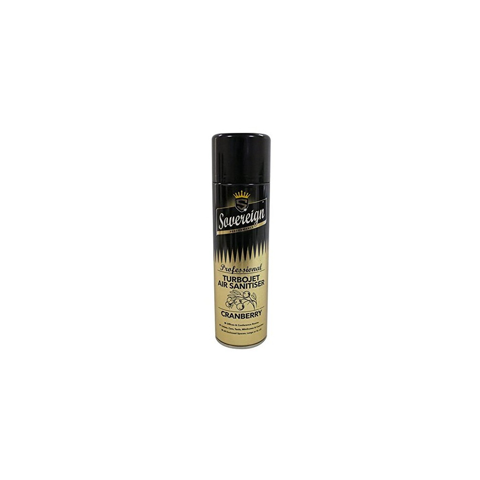 Sovereign Turbojet Air Sanitiser (Stronger Than Freshener) Spray - Rids Odours - 500ML Cans (6)-image-OPC-PB82K97-NEW