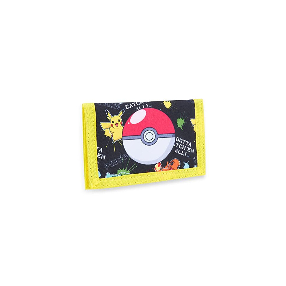 Pokémon Pokemon Kids Wallet, Pikachu Trifold Wallet Not,Specified