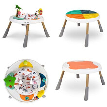 Red Kite Baby Go Round 3 in 1 Play Table - Multi Functional 3 in 1 Entertainer and Play Table with 360 Degree Padded Seat