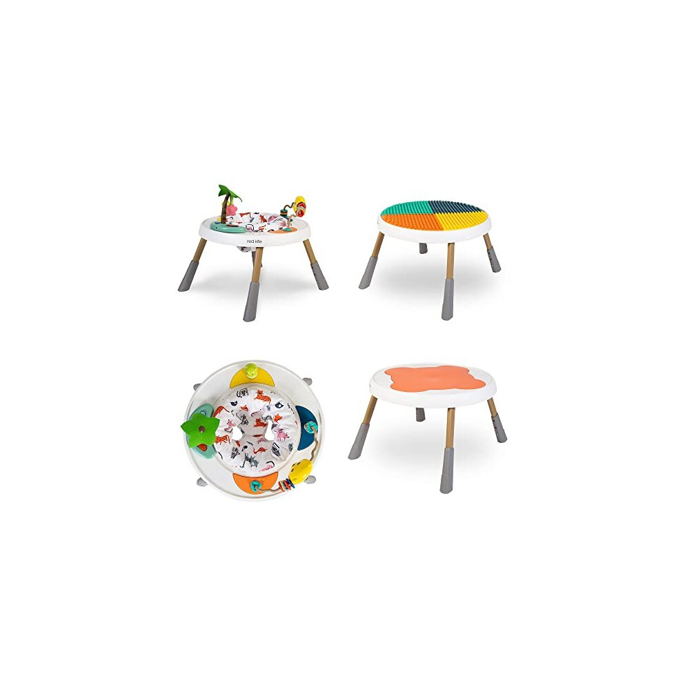 Red Kite Baby Go Round 3 in 1 Play Table - Multi Functional 3 in 1 Entertainer and Play Table with 360 Degree Padded Seat