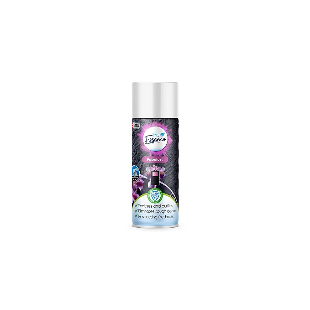 TruEssence Air Freshener Spray Odour Eliminator for Home, Cars, Clothes, Shoes. 400ml. (Fabulust)-image-OPC-PB82KMG-NEW