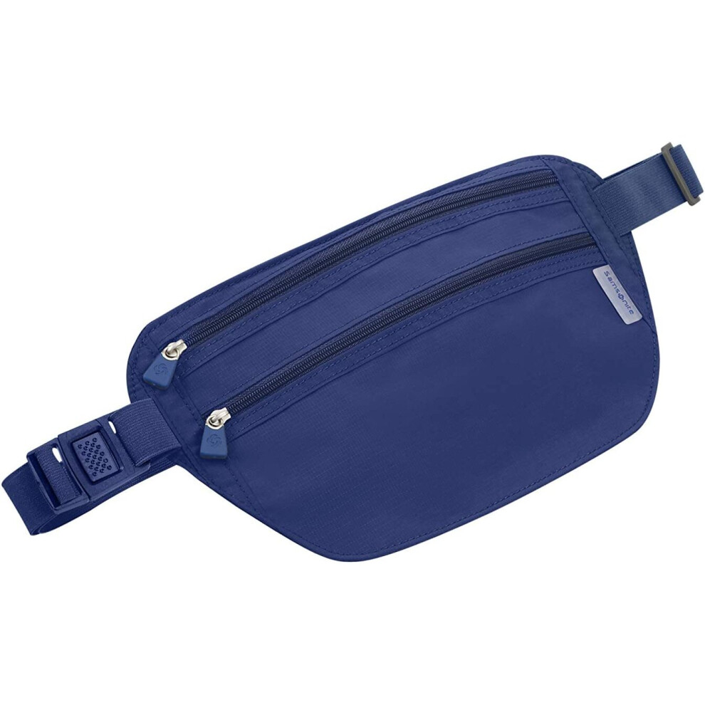 Samsonite Global Travel Accessories RFID Money Belt, 26 cm, Blue (Midnight Blue)