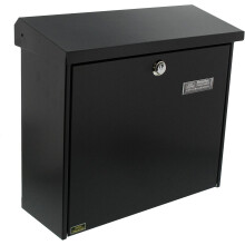 Burg-Wächter Comfort 913 S Steel Mailbox, Black