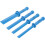 BGS 366 | Plastic Scraper Set | 19 - 22 - 25 - 38 mm wide | 4 pcs. 1