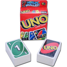 Worlds Smallest UNO - Miniature Version of the Classic Card Game - Fully Playable and Accurate Replica of the Original UNO Deck! UNO Card Deck in Mini