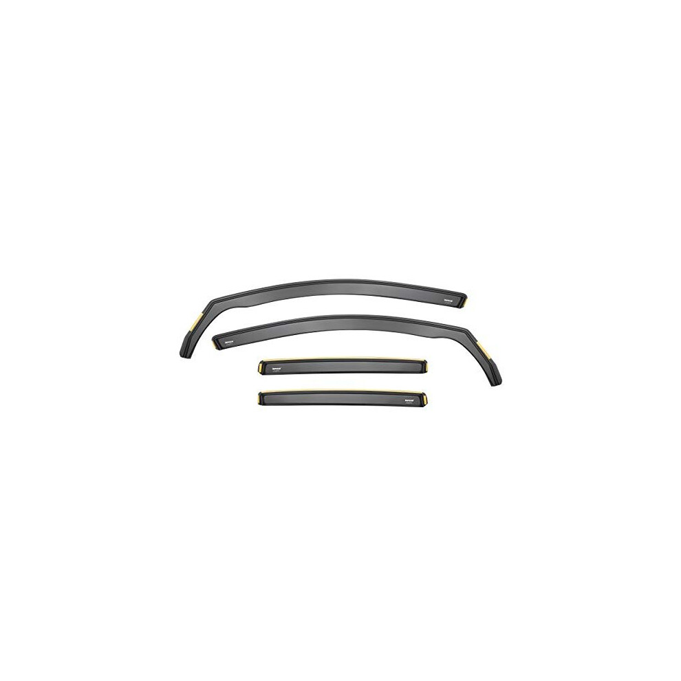Ispeed Wind Deflectors For Vauxhall Zafira Tourer C 2012-Onwards 5-Doors 4-Pc Wind Deflectors Tinted
