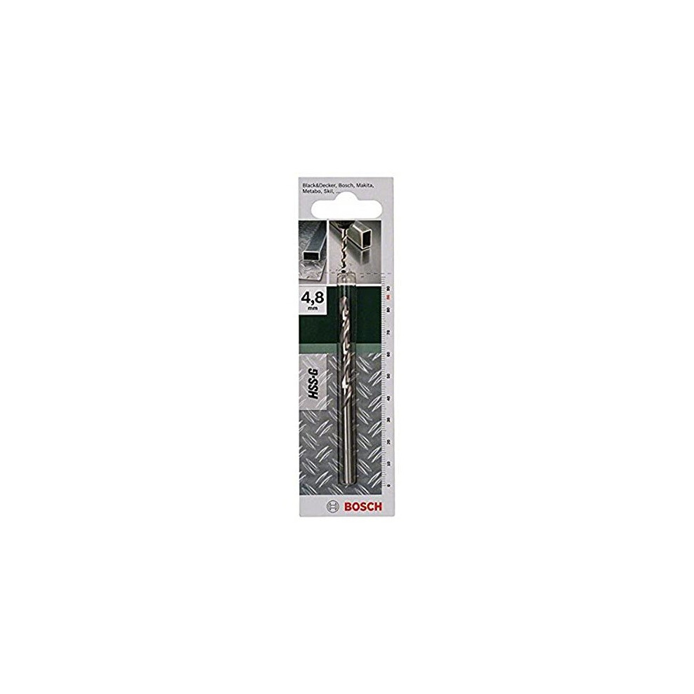 Bosch Diy 2609255044 Metal Drill Bit Hss-G 4.8 X 52 X 86 Mm (1)