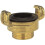 Gardena Gardena Brass Quick Coupling Threaded Part with an External Thread: Hose Connection with 21 mm (1/2 Inch) - e.g., Threaded for Pumps with Internal 1