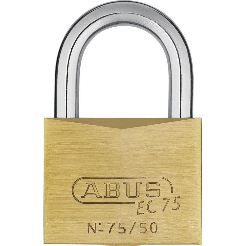 ABUS 266393 Padlock Type 75/50 Brass