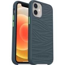 LifeProof for Apple iPhone 12 mini, Drop Protective Case made from Recycled Ocean Plastic, Wake Series, grey
