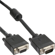 InLine 17745B S-VGA Extension Cable 15-Pin 5 m Black