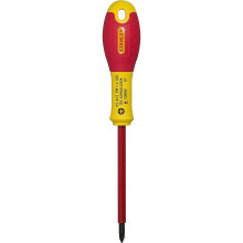 Stanley Fat Max Screwdriver Insulated Ph Ph1X100Mm-Red And Yellow