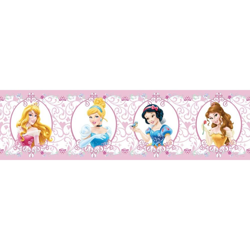 Disney Border, PVC Film, Multi-Colour, 0.14 x 5 m/5.5 x 197-Inch