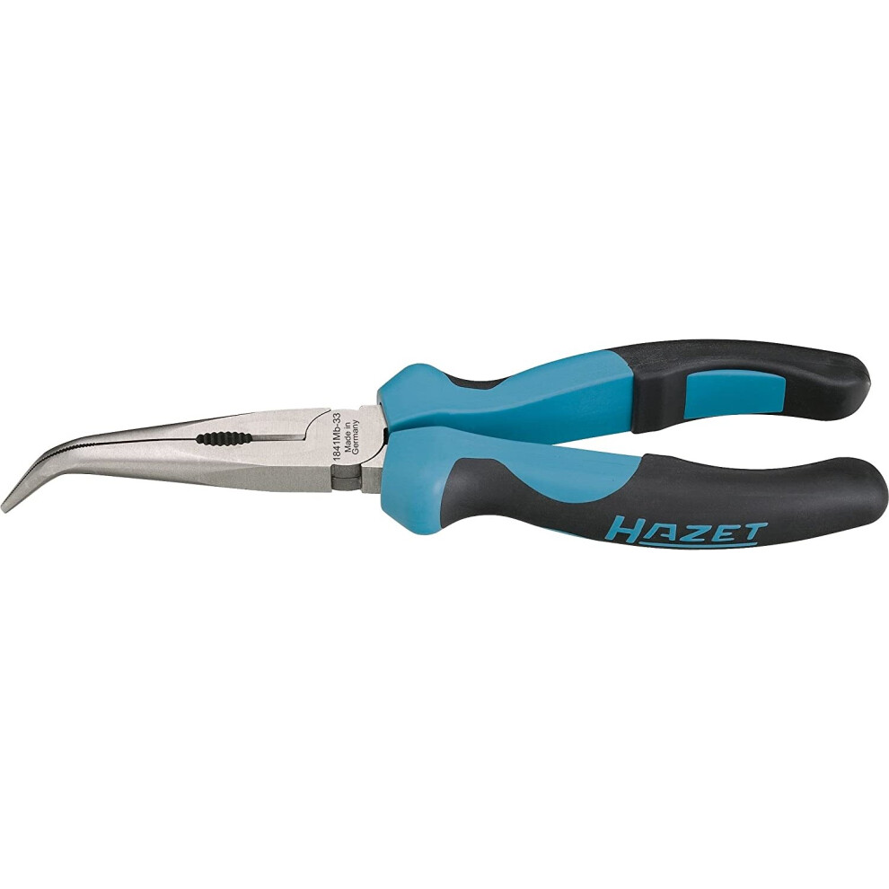 Hazet 1841Mb-33 Bent 45-Degree Snipe Nose Pliers, 7.87" 4000896144891