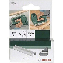 Bosch 2609255832 8mm Type 51 Flat Wire Staples (Pack of 1000)