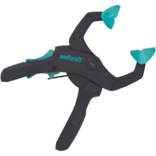 Wolfcraft 3615000 Ratchet Clamping Lever FZR 40, Ratchet Clamp, green