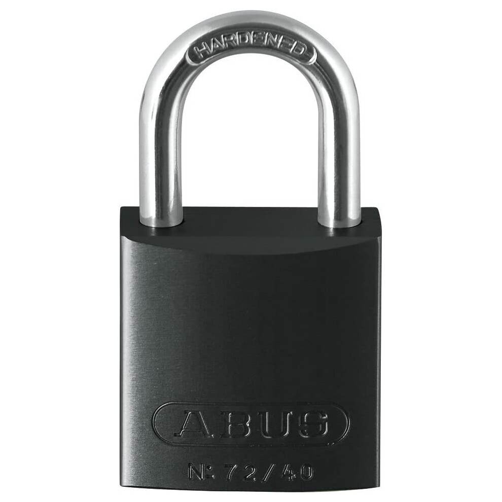 ABUS Aluminium Padlock 72/40 black, 43959