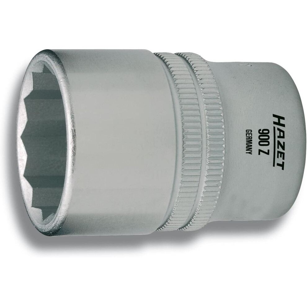 Photos - Other Hand Tools Hazet 1/2-Inch 13/38 mm Bi-Hex Socket Wrench Insert - Silver 