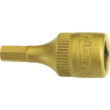 Hazet 8501-2,5 1/4-Inch 2.5 mm Screwdriver Socket - Silver