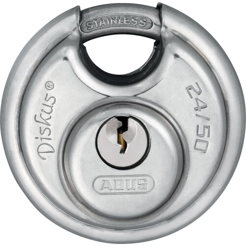 Abus ABUS 20317 24IB/50 Diskus Padlock, Silver