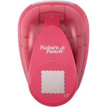 Vaessen Creative Craft Paper Punch Scalloped Square Motive Puncher, Multi-Colour, Maxi