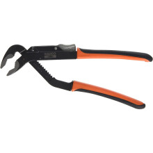 Bahco 8224 BH8224 IP Ergo Slip Joint Pliers, Black/Orange, 250 mm